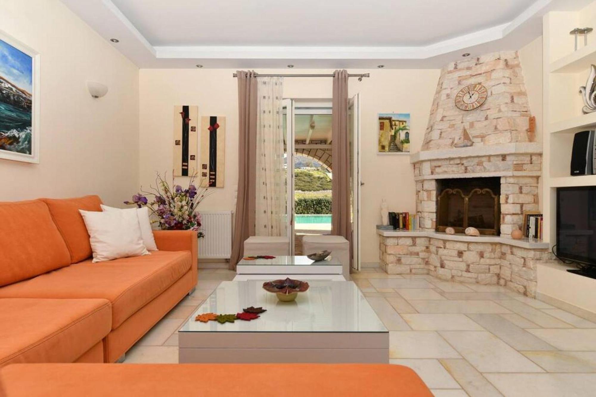 Villa Dionysos In Aliki Exterior foto