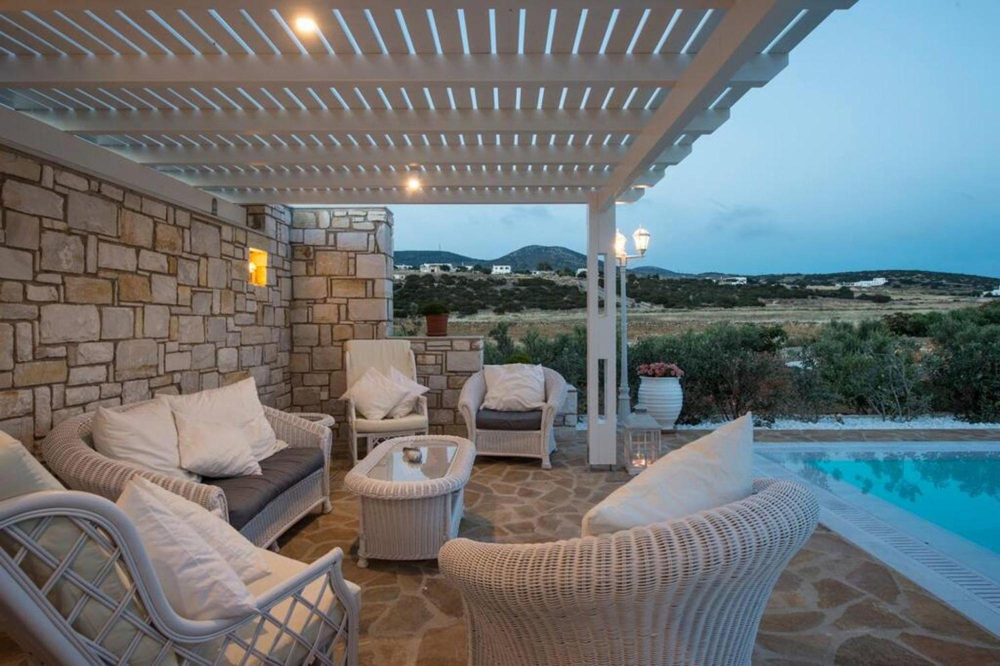 Villa Dionysos In Aliki Exterior foto
