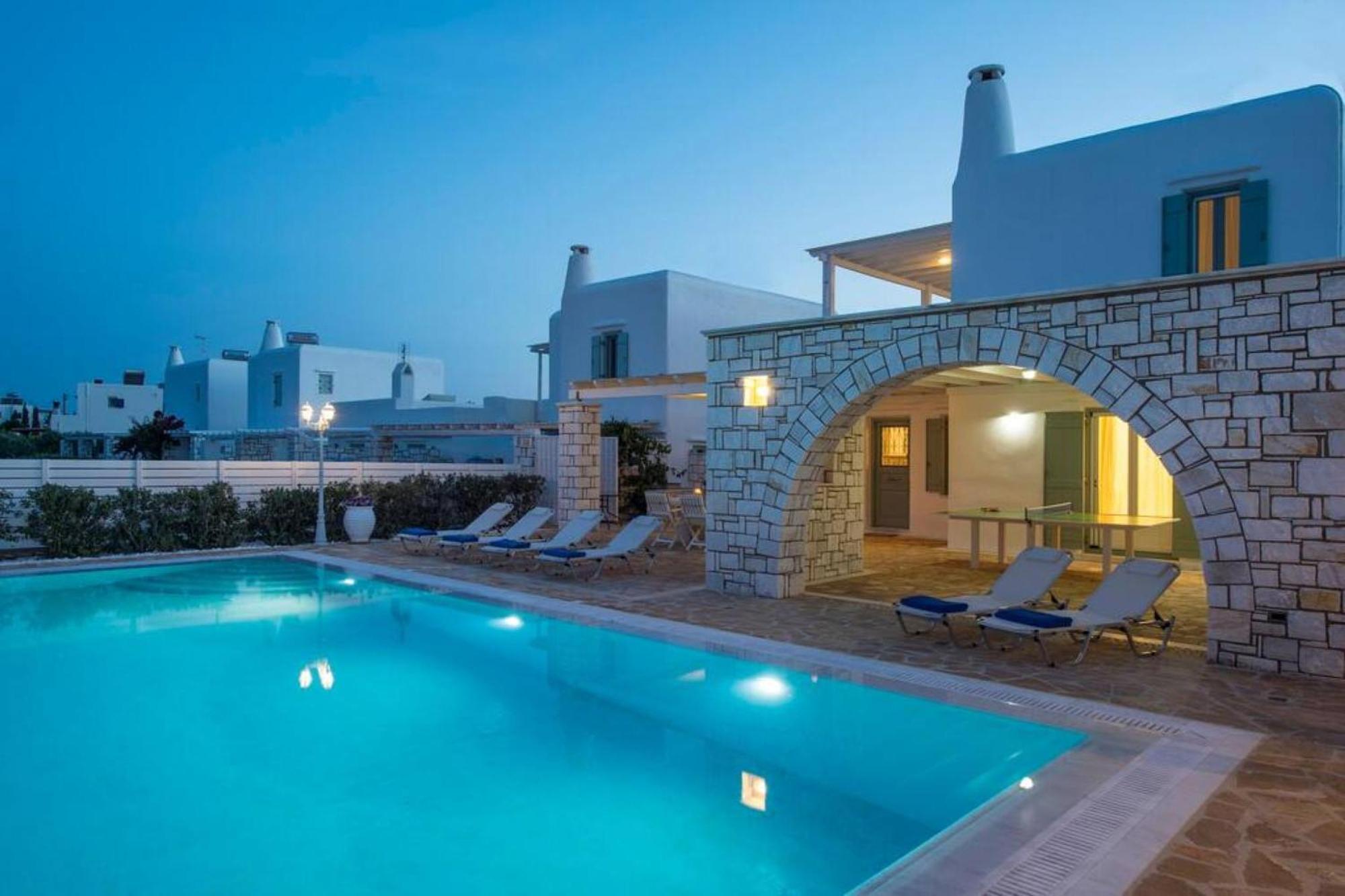 Villa Dionysos In Aliki Exterior foto