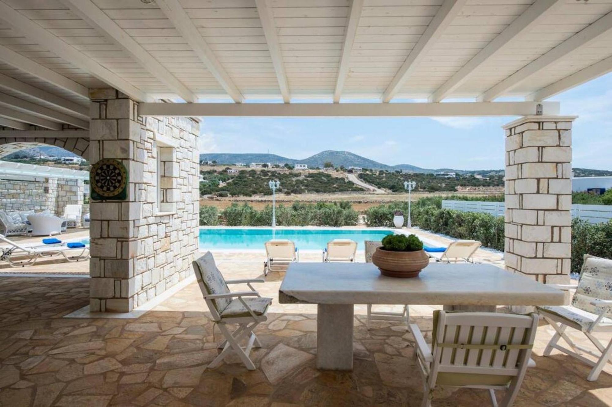 Villa Dionysos In Aliki Exterior foto