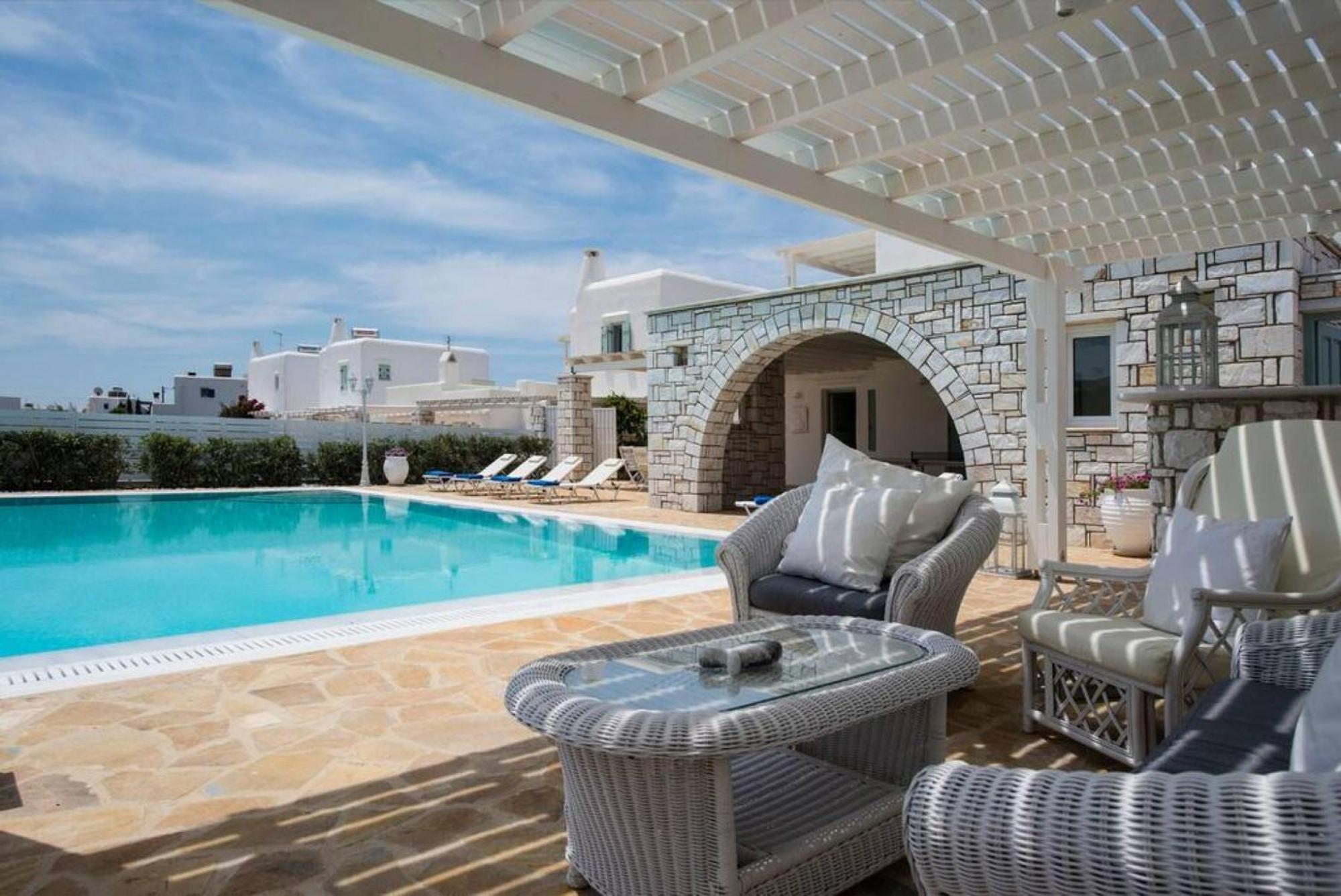 Villa Dionysos In Aliki Exterior foto