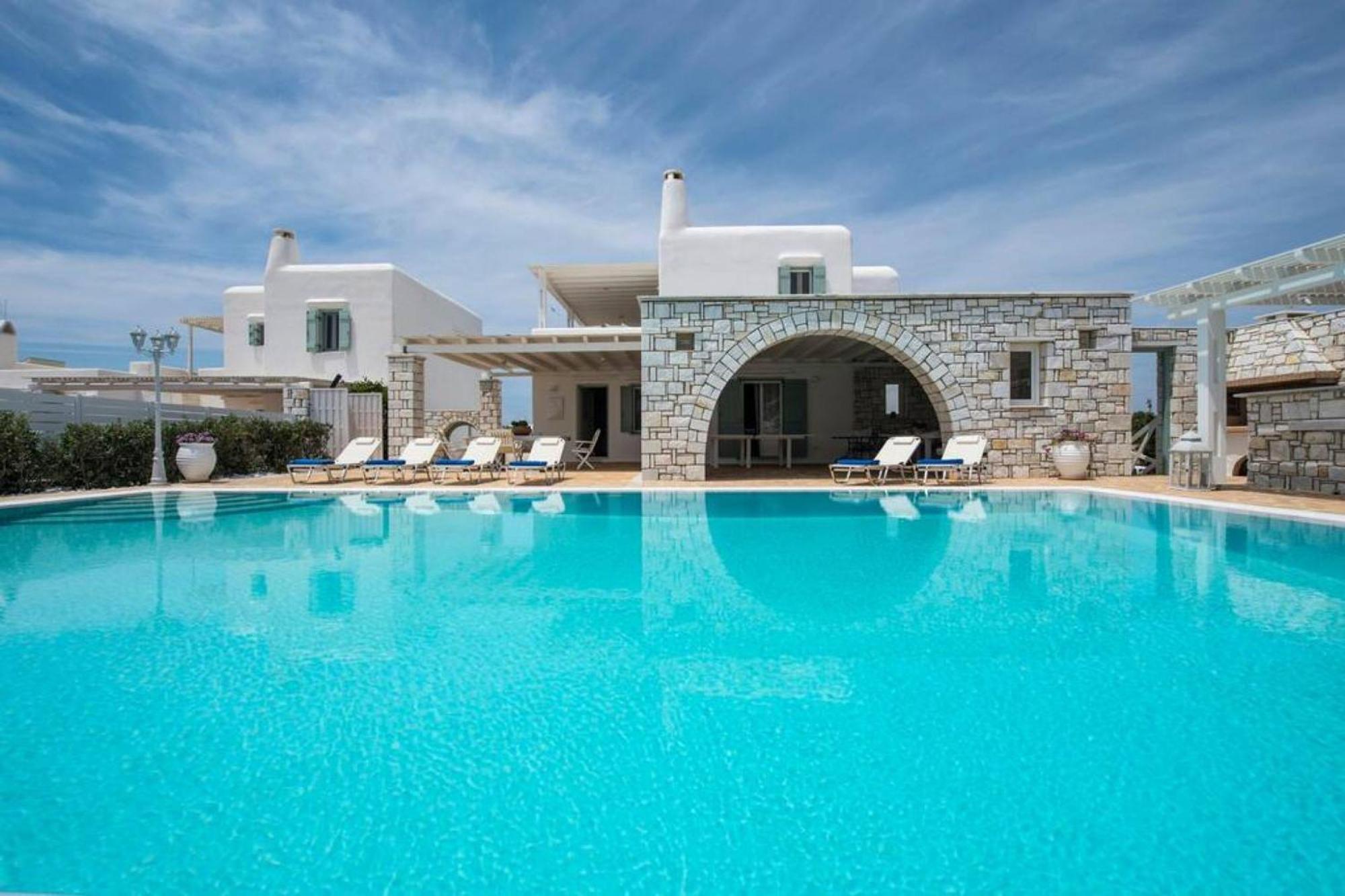 Villa Dionysos In Aliki Exterior foto