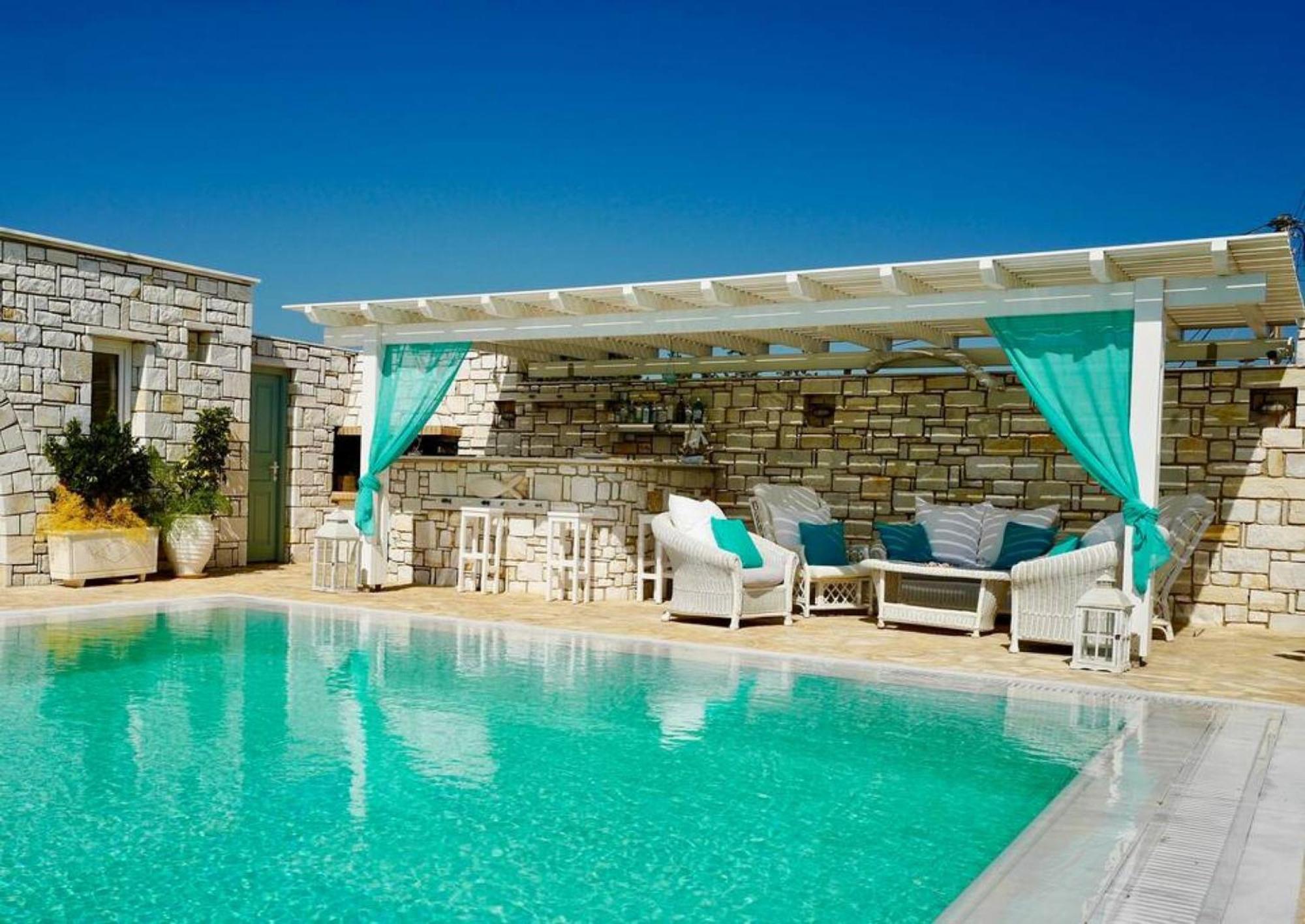 Villa Dionysos In Aliki Exterior foto