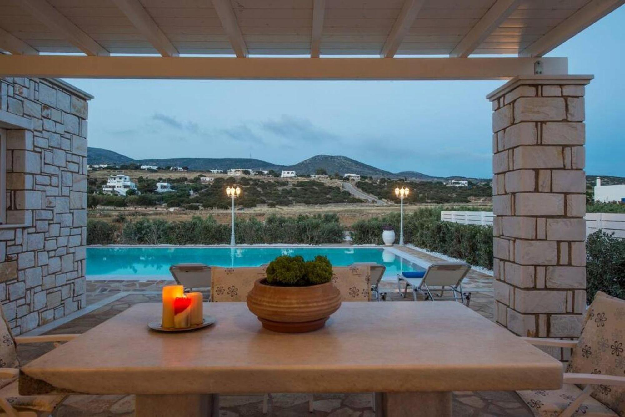 Villa Dionysos In Aliki Exterior foto