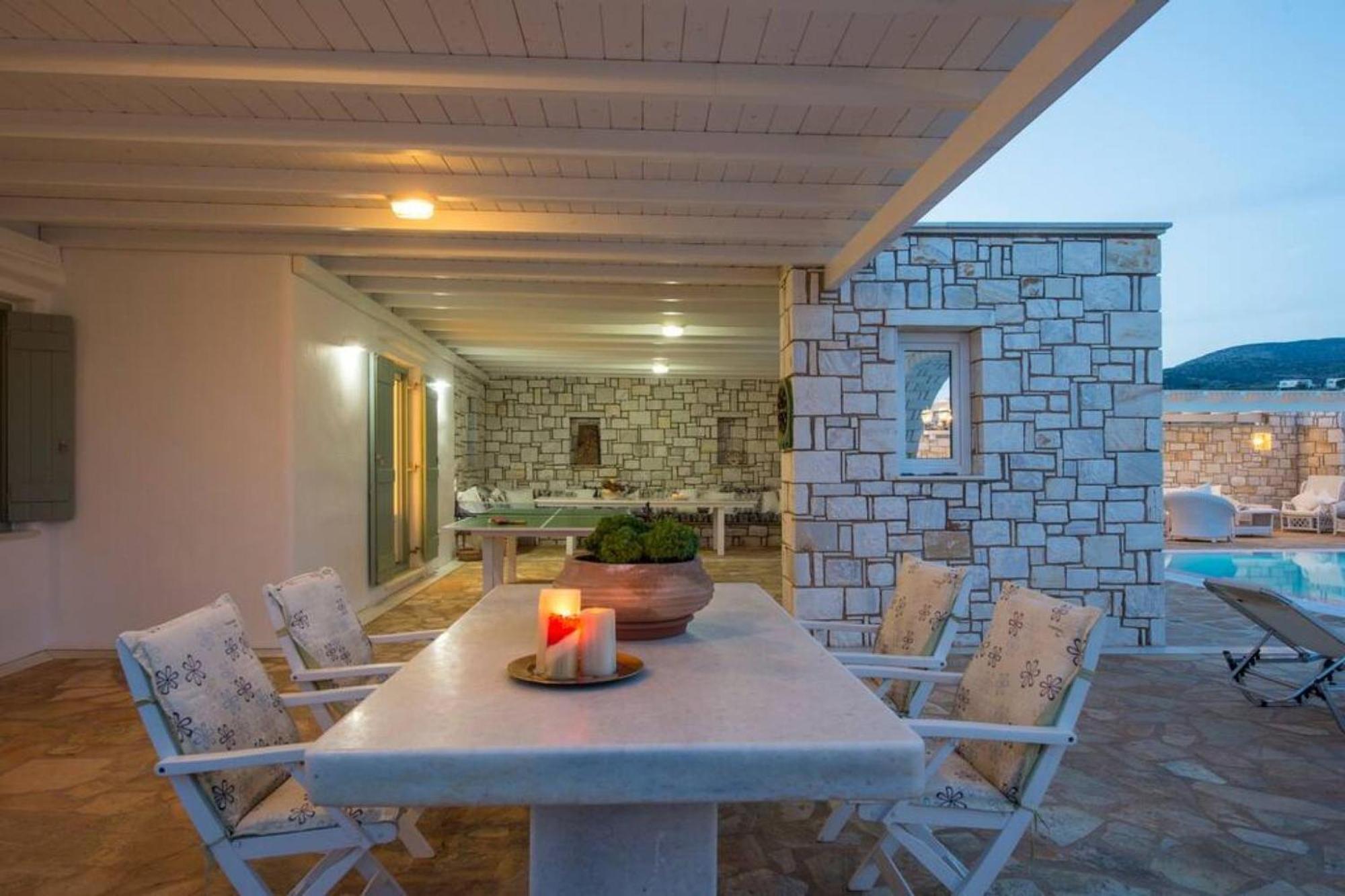 Villa Dionysos In Aliki Exterior foto